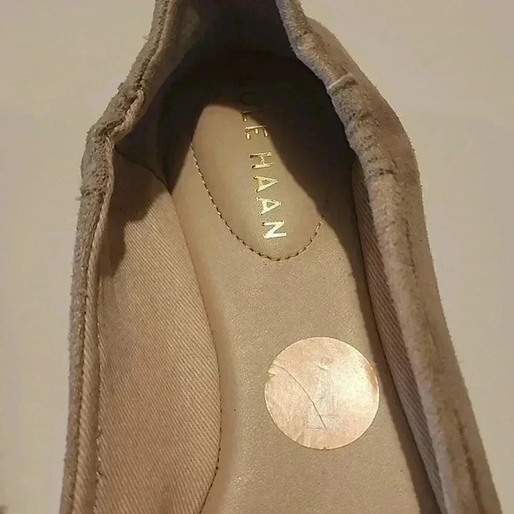 COLE HAAN KEIRA SUEDE BALLET FLATS SIZE 7 - Picture 2 of 3